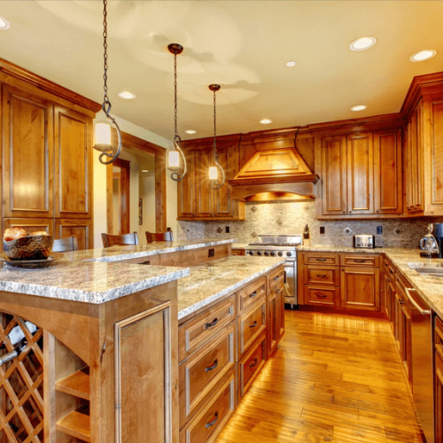 Screenshot 2024-03-28 at 14-49-17 Luxury wood kitchen with granite countertop. - Fotos do Canva